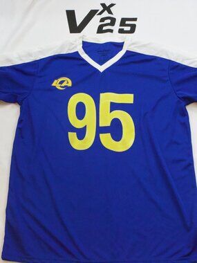 NEW Men's Myles Garrett Blue Jersey Shirt Size Medium